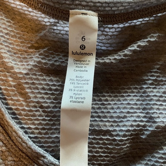 Lululemon Stronger as One Muscle Tank
Heathered Asphalt Grey EUC - Picture 3 of 3